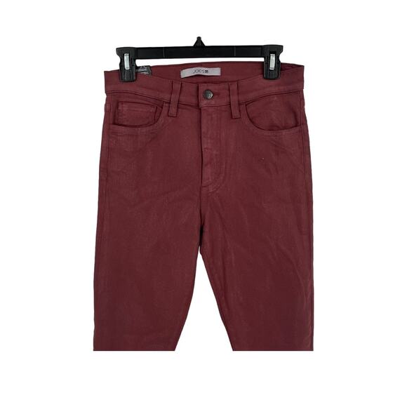 Joe's Jeans coated high rise skinny ankle brown size 27 - Picture 2 of 6